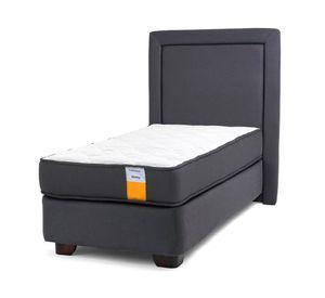 Cama americana funcional 1 plaza x 190 cm + respaldo