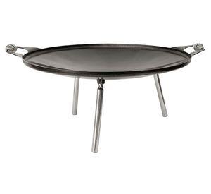 Parrilla disco arado 55 cm acero pulido