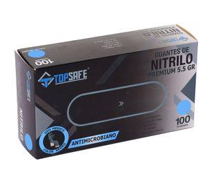 Guante nitrilo 5.5 g 100 unidades negro