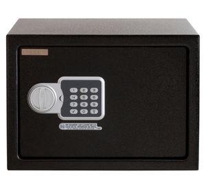 Caja seguridad 20x34x24 cm Residencial negro