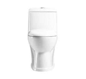 WC one piece piso 30 cm botón Dual cierre suave 2004 blanco