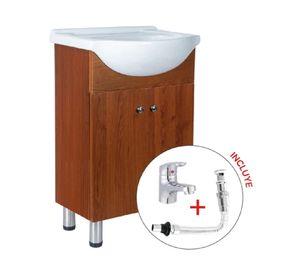 Mueble vanitorio 50 cm 2 puertas Duschy