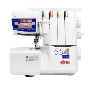 Máquina de coser Overlock Elna 664 Pro blanco