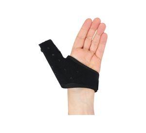 Férula pulgar extendida XS izquierda negro Exos