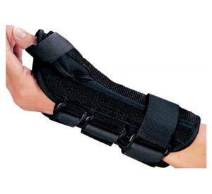 Muñequera pulgar ortopédica izquierda negro