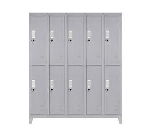 Locker 10 puertas gris Maletek