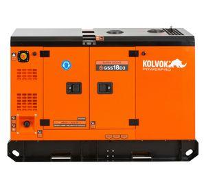 Generador eléctrico a diésel trifásico 14000W GSS18D3 Kolvok