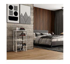 Estante 4 niveles Home Design cromado