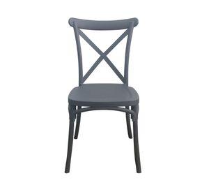 Silla Stack gris 4 unidades Idetex.