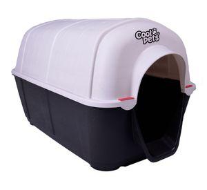 Casa perro 58x58x91,5 cm negro Cool Pets.