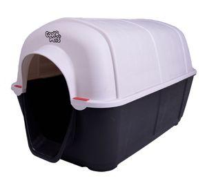 Casa perro 58x58x91,5 cm negro Cool Pets.