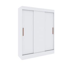 Clóset 3 puertas 2 cajones Marsella blanco