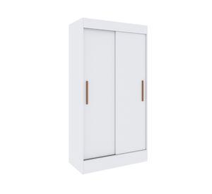 Clóset 2 puertas 2 cajones Lyon blanco