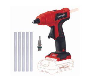 Pistola de silicona inalámbrica 18V TE-CG 18 Li-Solo Einhell.