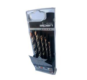Broca Uni Star 5 piezas Alpen