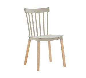 Silla Style beige 4 unidades Idetex