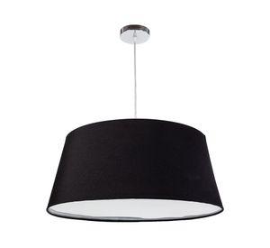 Lámpara colgar 3L 40W E27 negro Diseño 3
