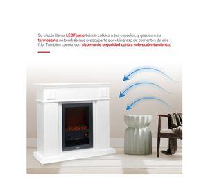 Chimenea eléctrica TH-FP110 blanco 2000W