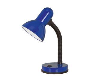 Lámpara de escritorio 1L E27 Basic azul