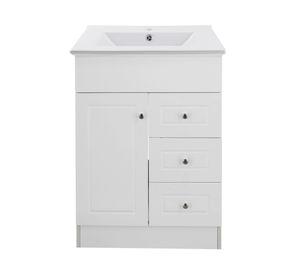 Mueble vanitorio 60 cm B60-PHNB+P-60 blanco Domsa