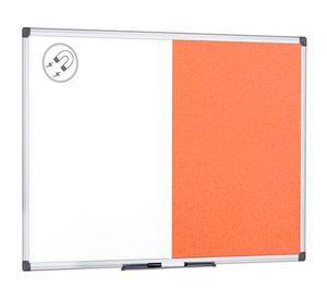 Pizarra mixta 90x120 cm blanco