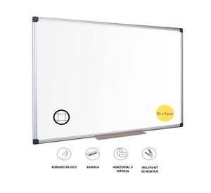 Pizarra Cuadriculada blanco melamina 120x3x240 cm