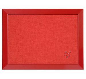 Tablero corcho Kamachi 45x60 cm Rojo