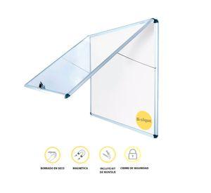 Diario mural vertical 95.3x92.4 cm blanco