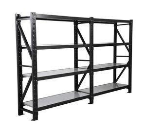 Estante 4 repisas APRO53018-4 negro
