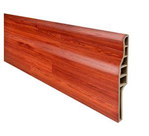 Guardapolvo PVC 15 mm 9x200 cm cedro