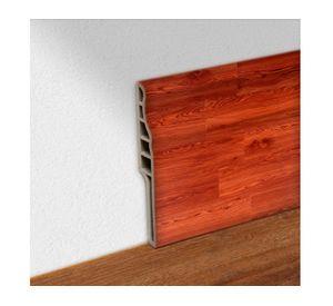 Guardapolvo PVC 15 mm 9x200 cm cedro