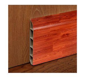 Guardapolvo PVC 12 mm 8x200 cm cedro