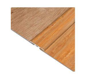Moldura T PVC 2 m bamboo