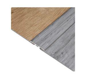 Moldura T PVC 2 m gris Londres