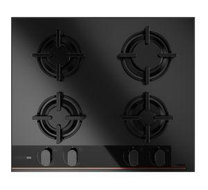 Encimera a gas 4 quemadores GBC-64 G1 Infinity negro