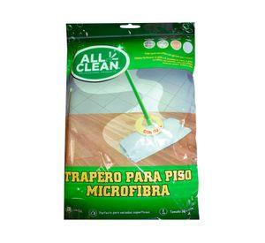 Trapero para pisos microfibra 50x70 cm verde