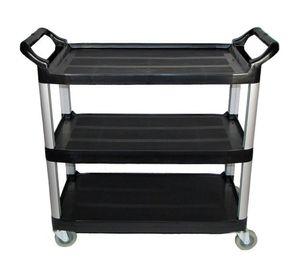 Carro organizador multiusos 3 niveles negro