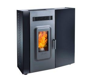 Calefactor Pellet 9400W Slim negro