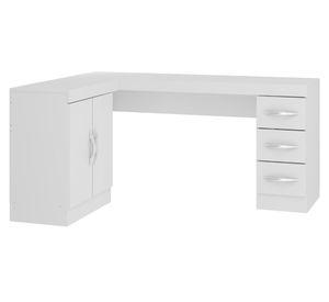 Escritorio en L Tek blanco