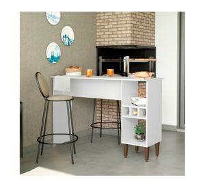 Mesa de comedor Höga blanco