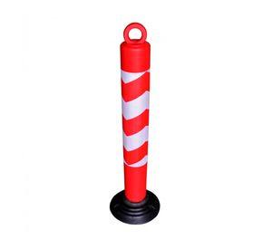 Hito abatible rojo
