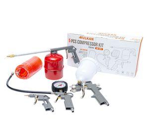 Kit accesorios 5 piezas WK-5P-C Naranjo