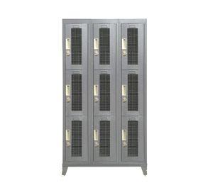 Locker 9 puertas M3-03 Malla PTC Maletek