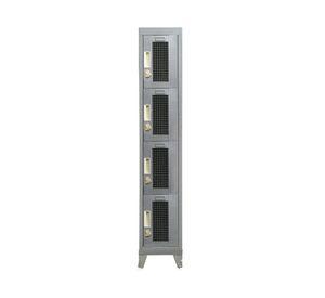 Locker 4 puertas M1-04 gris