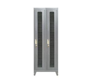 Locker 2 puertas M2-01 gris