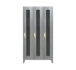 Locker 3 puertas M3-01 gris