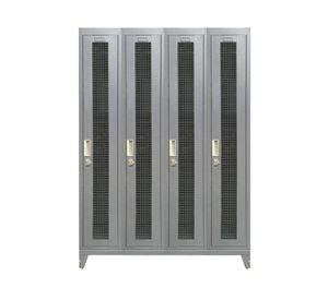 Locker 4 puertas M4-01 gris