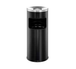 Basurero 17 litros cenicero Safe negro