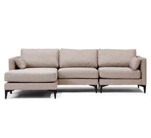 Sofá seccional Milano beige