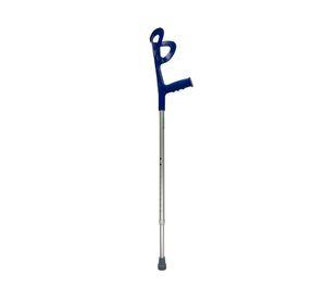 Bastón europeo codera fija 98 cm azul
